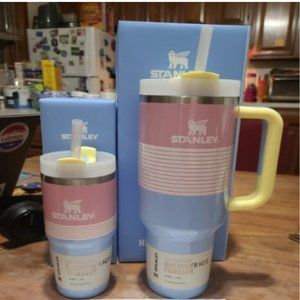 Limited Edition Stanley Quencher Tumbler Duo 40oz and 20 oz in PASTEL POP